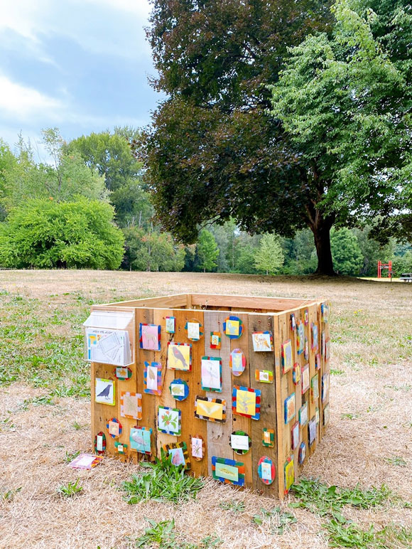 シアトルの東にあるイサクア市のレイク・サマミッシュ州立公園で期間限定で開催中『Art in the Park』