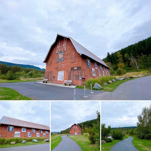 1907年に日本から移住してきたナカシマ・カメゾウさんが建設した納屋